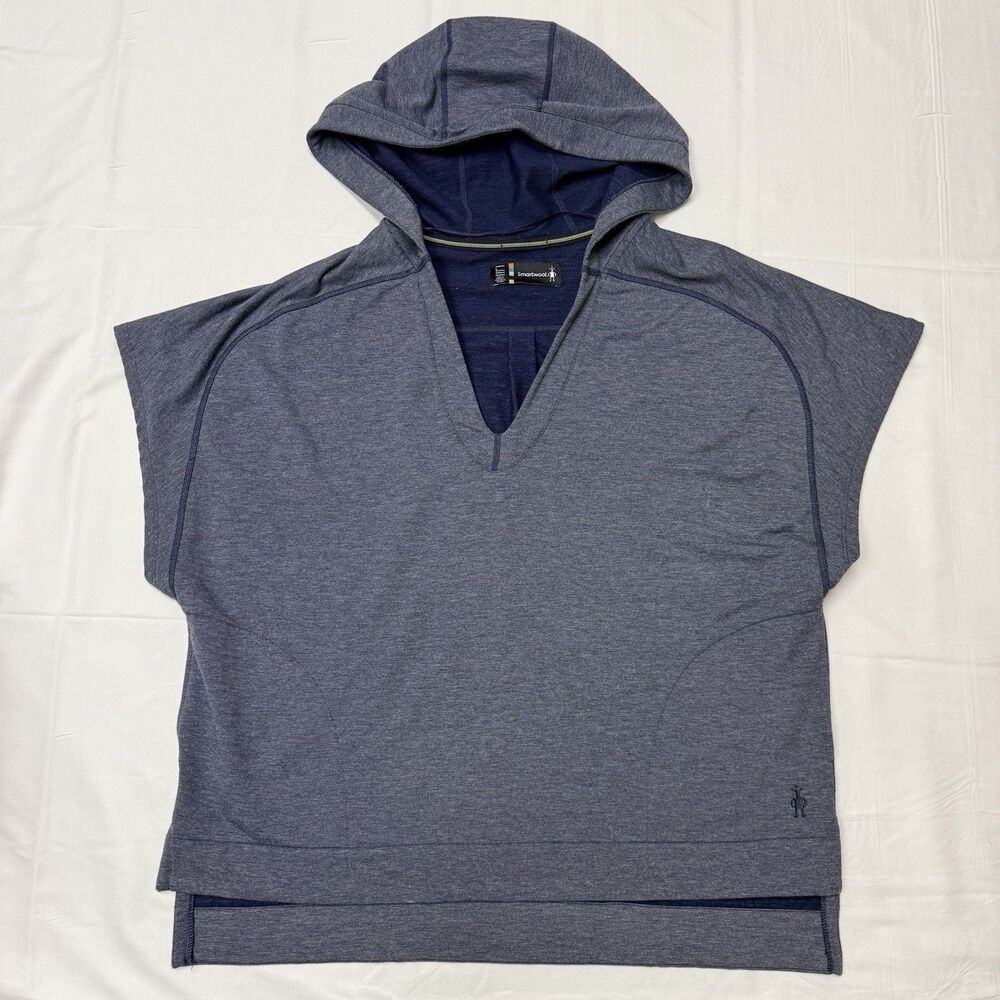 Smartwool Active Reset Lightweight Women’s Large Sleeveless Hoodie Pockets